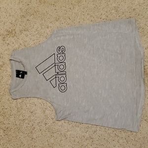 Adidas grey Womens medium tank top NWOT